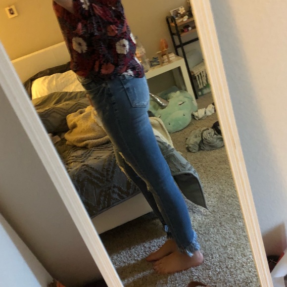 Kancan Last pair🌵HP🌵 Cropped fringe jeans - Picture 4 of 8